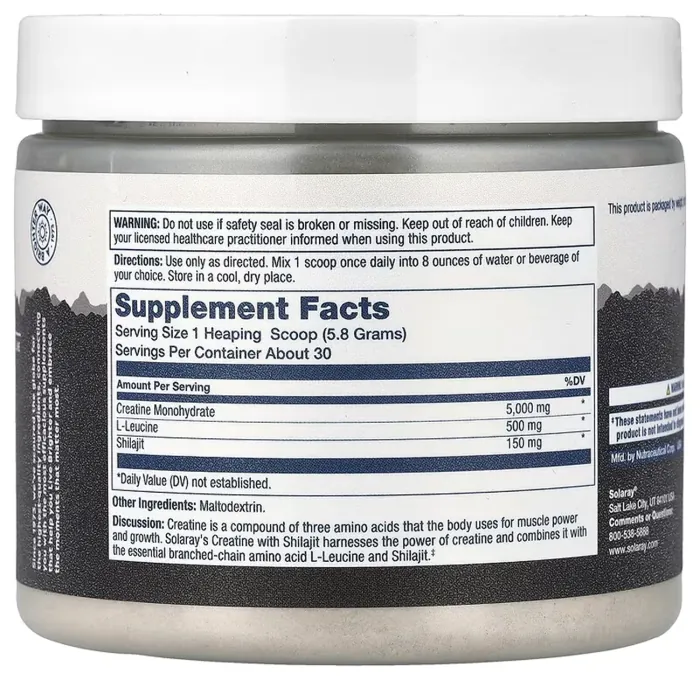 Creatine with Shilajit - 173g