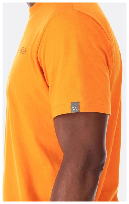 Футболка чоловіча Rab Stance Mountain Peak Tee, Grey Marl, M