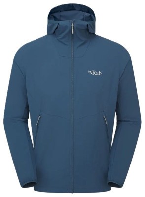 Чоловіча куртка Soft Shell Rab Borealis Hoody, Tempest Blue