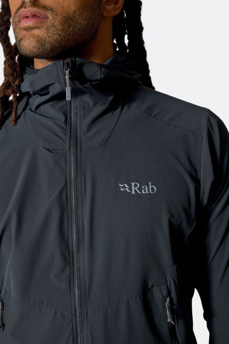 Чоловіча куртка Soft Shell Rab Borealis Hoody, Tempest Blue