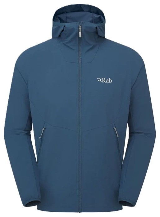 Чоловіча куртка Soft Shell Rab Borealis Hoody, Tempest Blue