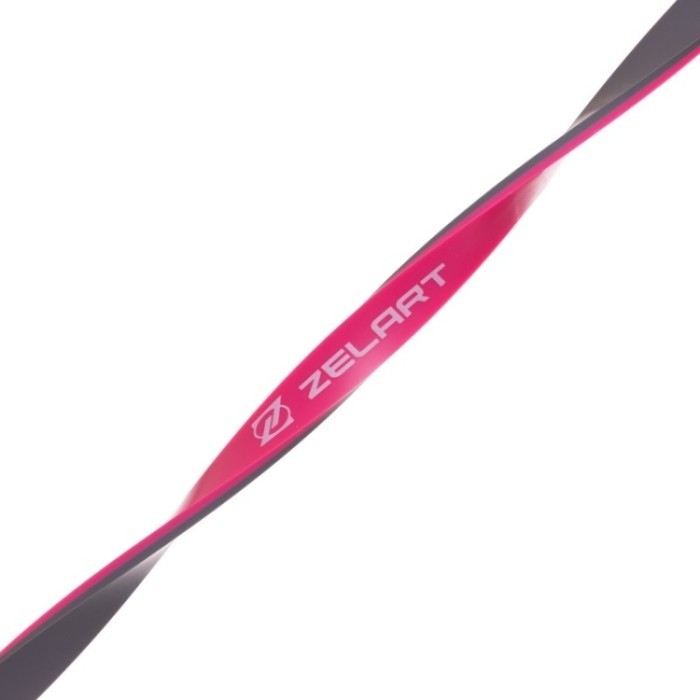 Гума для підтягувань двошарова Zelart FI-0911-2 DUAL (2080x13x4,5мм, жорсткість XXS), рожева