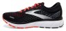 Кроссовки женские Brooks GHOST 13 W 38 (7.0US) 061 Black/ebony/coral (1203381B061) Фото - 3