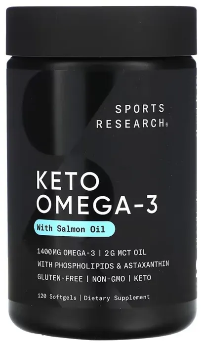 Keto Omega 1250mg - 120 softgels