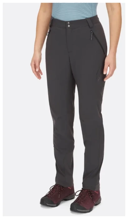 Брюки женские Rab Ascendor Light Pants Wmns, Anthracite, S, Short