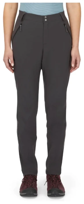 Брюки женские Rab Ascendor Light Pants Wmns, Anthracite, S, Short