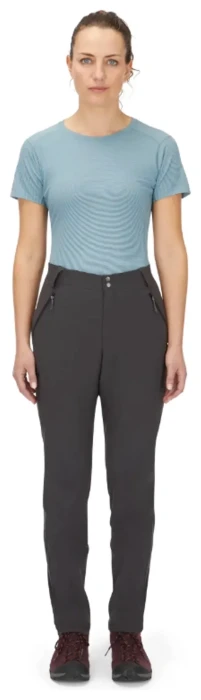 Брюки женские Rab Ascendor Light Pants Wmns, Anthracite, S, Short