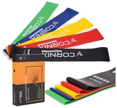 Резинки для фітнесу Cornix Mini Power Band набір 5 шт 1-20 кг XR-0045