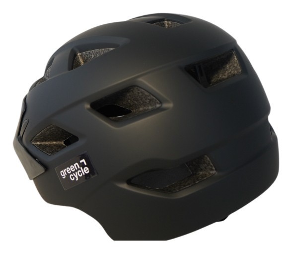 Шлем детский Green Cycle ONYX размер 48-52 см черный