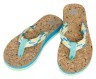Cланцы женские Sinner CARILLO W 38.0 EU Cork/blue (SIAC-604-40)