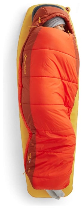 Килимок самонадувний Sea to Summit Pursuit Plus SI Mat, Zinnia Orange, Regular Rectang Wide, 183х64х7.5см