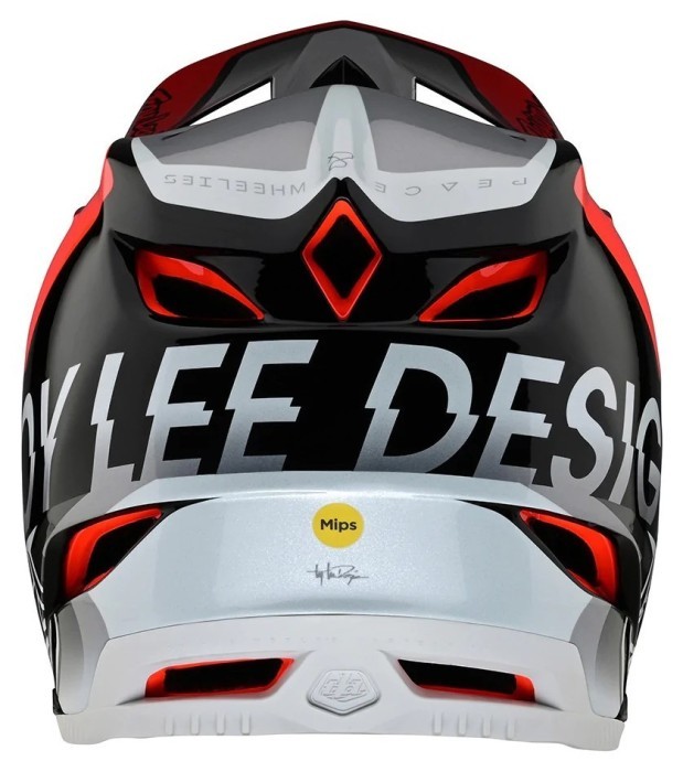 Велосипедный шлем TLD D4 COMPOSITE HELMET [Qualifier Silver/Red] XL