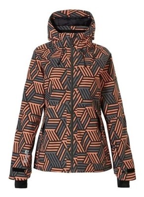 Куртка Rehall Kiki для женщин 2023 gunmetal blocks