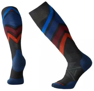 Шкарпетки чоловічі Smartwool PhD Ski Medium Pattern Charcoal, р. XL