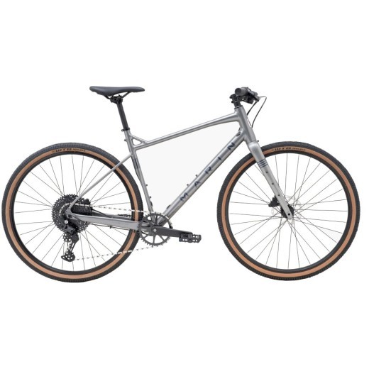 Велосипед 28" Marin DSX 1 рама - XL 2024 Gloss Black Chrome/Charcoal — 