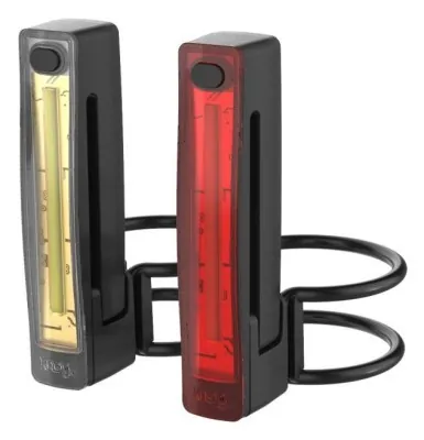 Комплект мигалок передня + задня Knog Plus Twinpack 40/20 Lumens Black