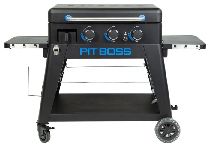 Портативный газовый гриль-планча Pit Boss Ultimate, на 3 горелки, съемный, со столом, 10810