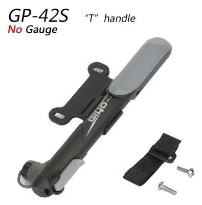 Насос міні GIYO GP-42S алюміній. у пластику AV/FV (80psi) (чорний)