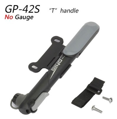 Насос мини GIYO GP-42S алюминий. в пластике AV/FV (80psi) (черный)