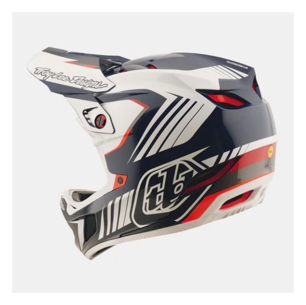 Велосипедный шлем D4 POLYACRYLITE HELMET; QUALIFER [BLUE/WHITE] XL