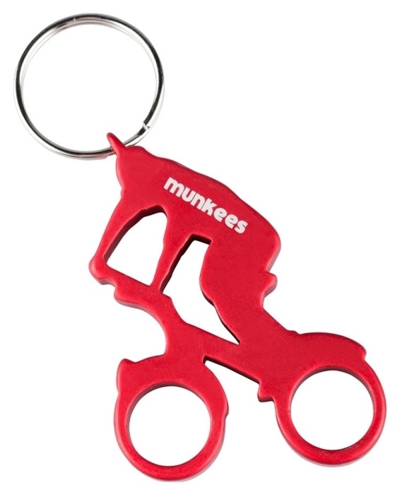 Munkees 3527 брелок-открывалка Biker red
