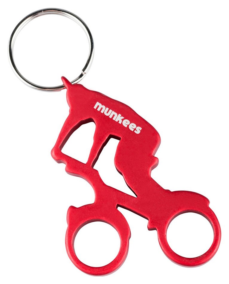 Munkees 3527 брелок-открывалка Biker red