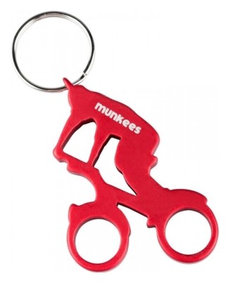 Munkees 3527 брелок-открывалка Biker red