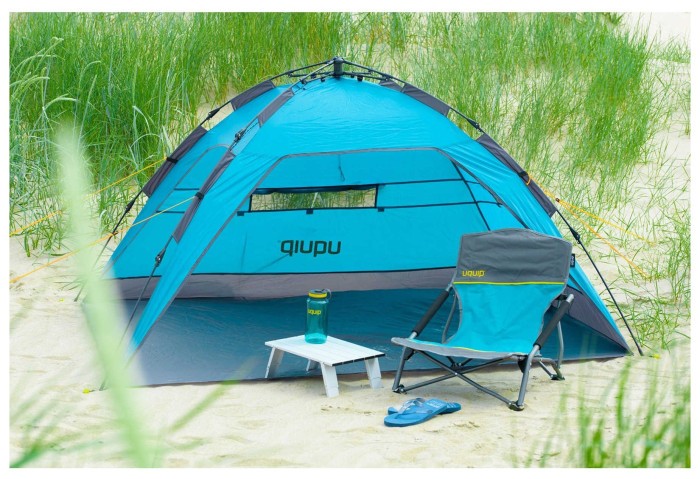 Палатка Uquip Buzzy UV 50+ Blue/Grey (241002)