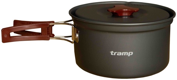 Набір посуду Tramp з анодованого алюмінію на 2-3 персони 1,1/1,7л UTRC-143 (024), укр, укр