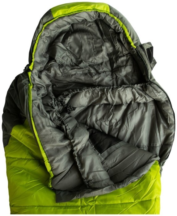 Спальный мешок Tramp Rover Long кокон левый olive/grey 230/90-55 UTRS-050L