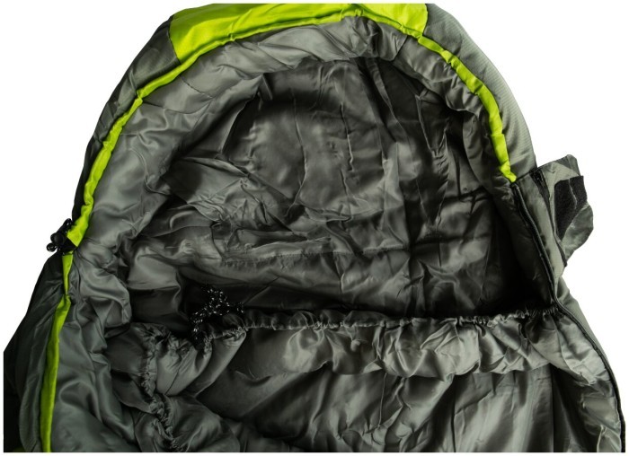 Спальный мешок Tramp Rover Long кокон левый olive/grey 230/90-55 UTRS-050L