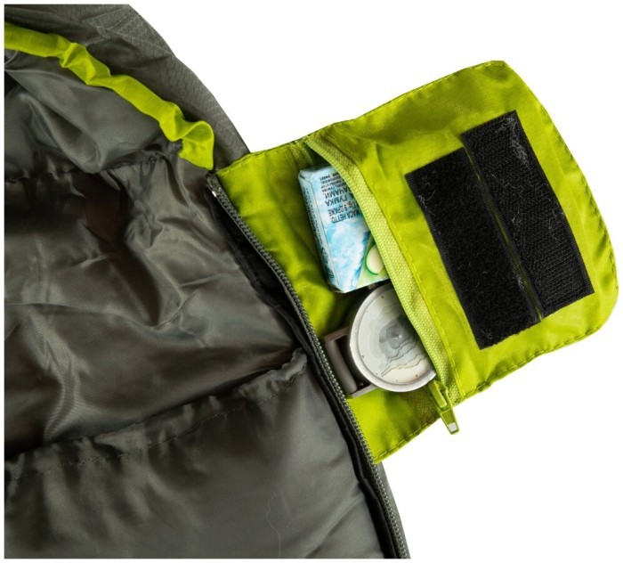 Спальный мешок Tramp Rover Long кокон левый olive/grey 230/90-55 UTRS-050L