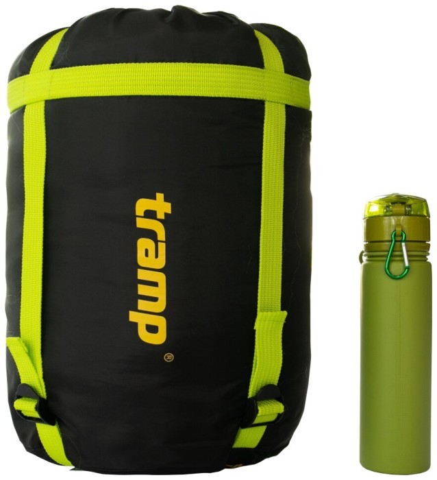 Спальный мешок Tramp Rover Long кокон левый olive/grey 230/90-55 UTRS-050L