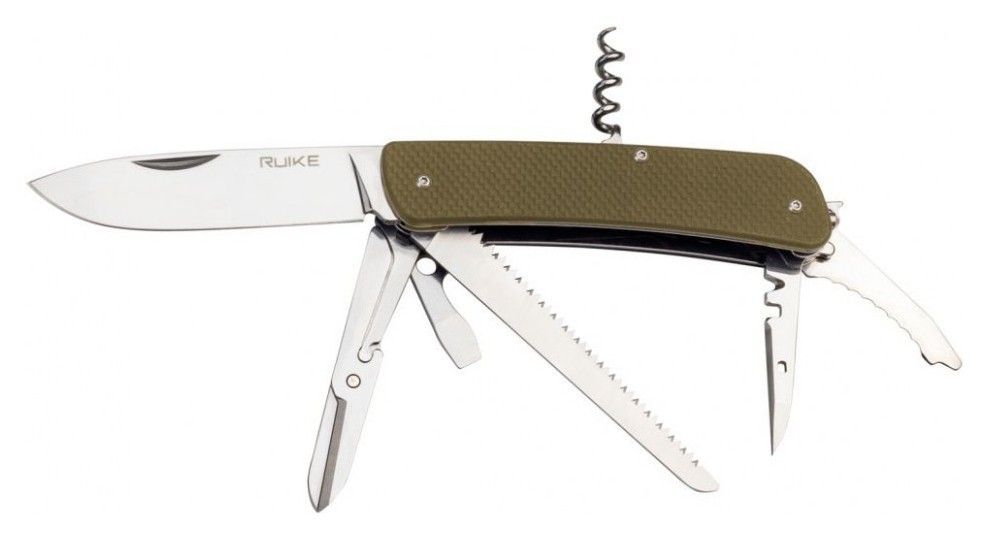 Багатофункціональний ніж Ruike Criterion Collection L42 зелений