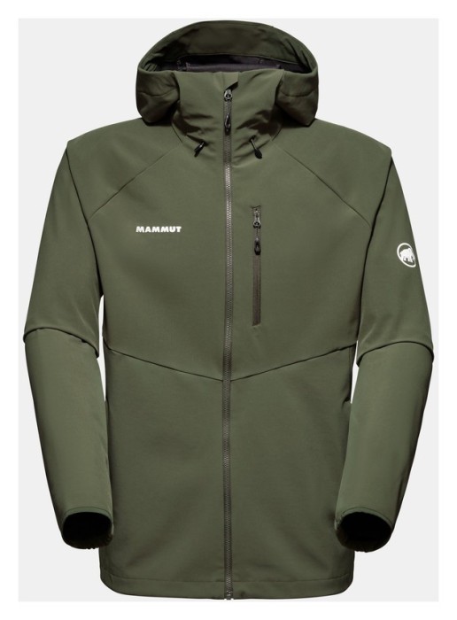 Куртка для туризма Mammut ( 1011-01910 ) Ultimate Comfort SO Hooded Jacket Men 2025