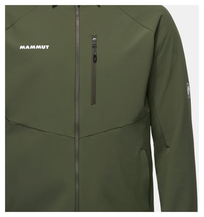 Куртка для туризма Mammut ( 1011-01910 ) Ultimate Comfort SO Hooded Jacket Men 2025