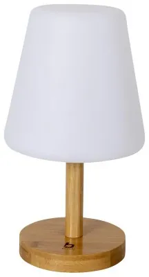 Ліхтар кемпінговий Bo-Camp Cambridge Rechargeable 200 Lumen Bamboo/White (5818792)