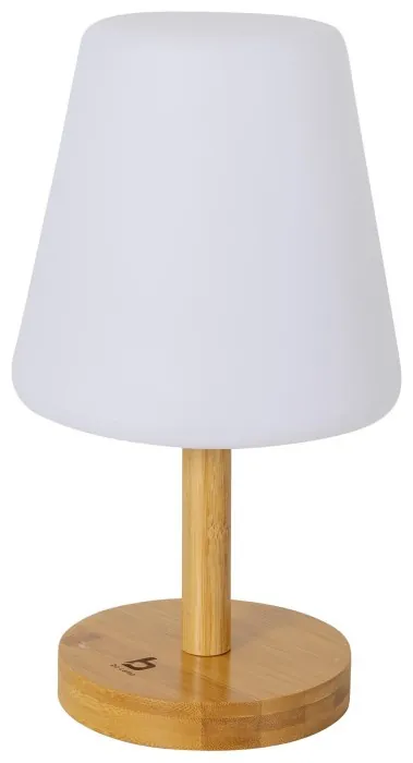 Ліхтар кемпінговий Bo-Camp Cambridge Rechargeable 200 Lumen Bamboo/White (5818792)