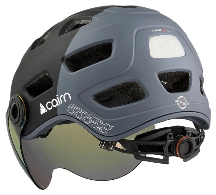 Велосолом Cairn Quartz Visor LED USB black
