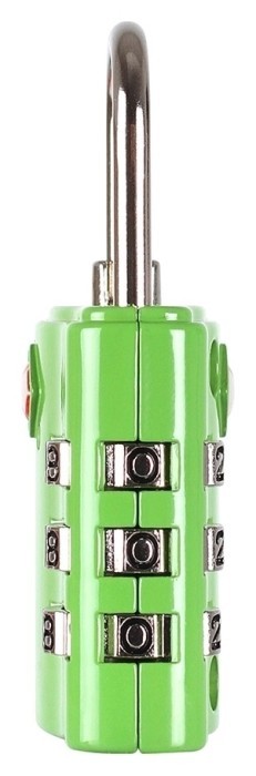 Замок Lifeventure TSA Combi Lock green