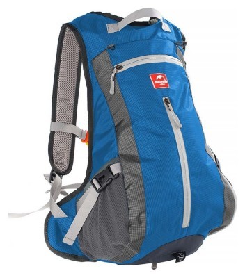 Велорюкзак з чохлом для шолома Naturehike 15 л sky blue NH15C001-B, блакитний