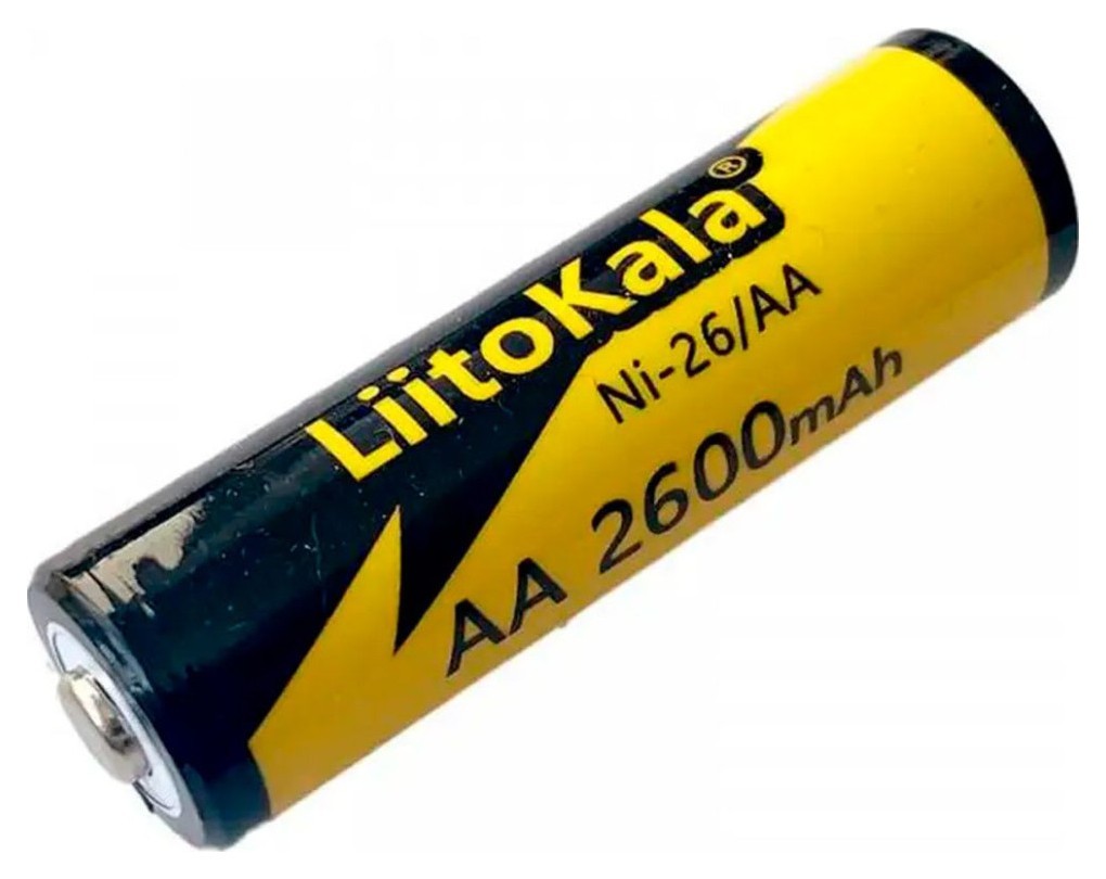 Акумулятор LiitoKala Ni-26/AA 1.2V AA 2600mAh battery