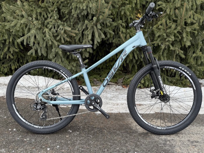 Велосипед Oskar 24" Bullet серо-синій 2026, укр, укр