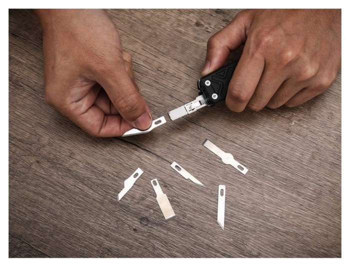 Змінні леза для мультитула NexTool Pocket Tool E1 NE20287, укр, укр