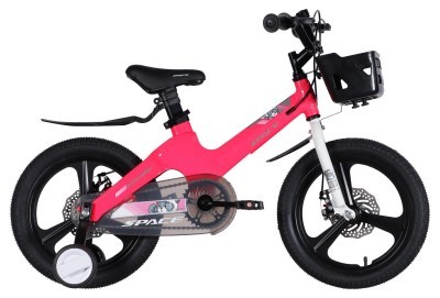 Велосипед MG 16" SPACE KID MOON DD рама-9" рожевий 2026