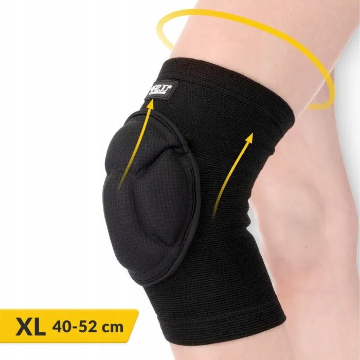 Наколенники спортивные 4FIZJO мягкие Size XL Black (P-5905973400534)