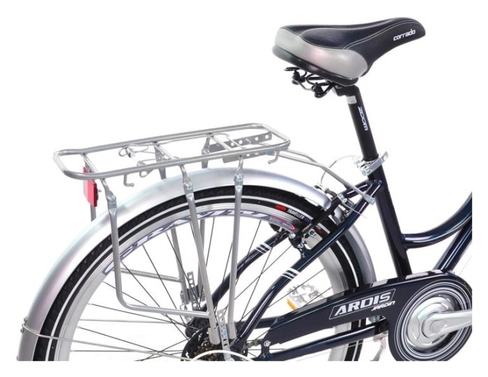 Велосипед Ardis 26 CTB AL Jardin чорний з рожево-зеленими смугами