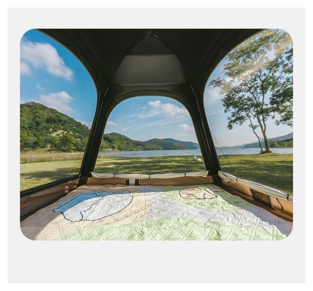 Намет чотиримісний автоматичний Naturehike Ango CNK2550WS010, сірий