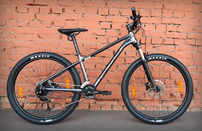 Велосипед гірський 27.5" Merida Big.Seven 100-2x Dark Silver (2023)