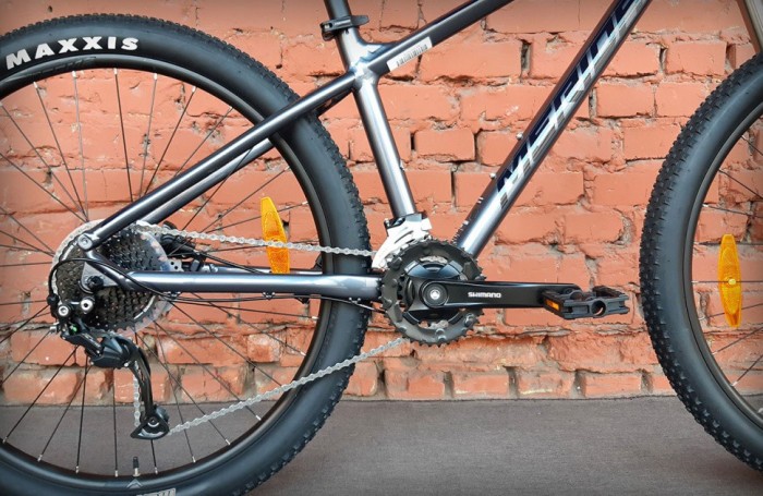 Велосипед гірський 27.5" Merida Big.Seven 100-2x Dark Silver (2023)